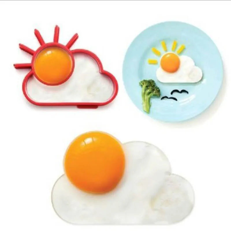 Silicon Egg Shaper Mold Great For Uniquet Egg Dishes 