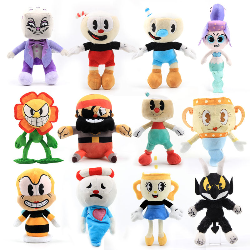 Cuphead Plush Doll Toys Plush Cuphead Dolls Cool Gift