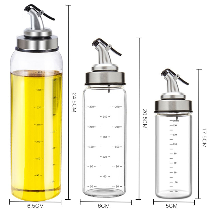 Cooking Oil Dispenser Oil Spray Cooking Seasoning Bottle