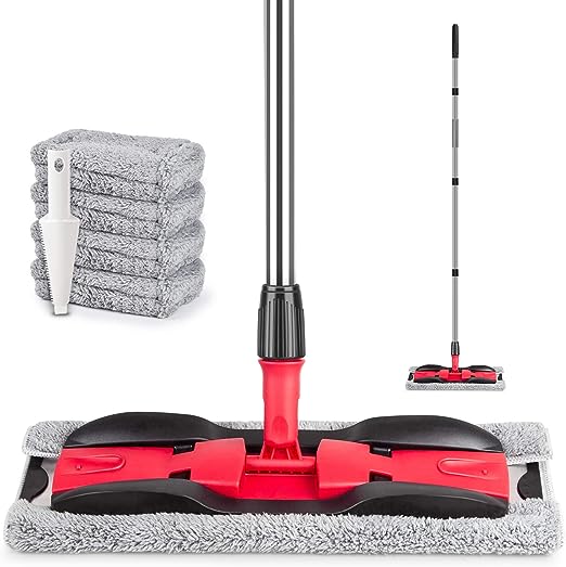 Turbo Flat Mop and Bucket Set Kitchen Cleaning Must Have