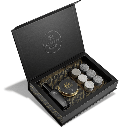 The Gentleman's Essentials - Whiskey Stones & Grooming Kit Gift Set - Trotters Independent Traders