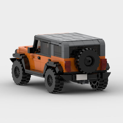 Building Blocks Jeep Bricks  Technic Model Toy Set 