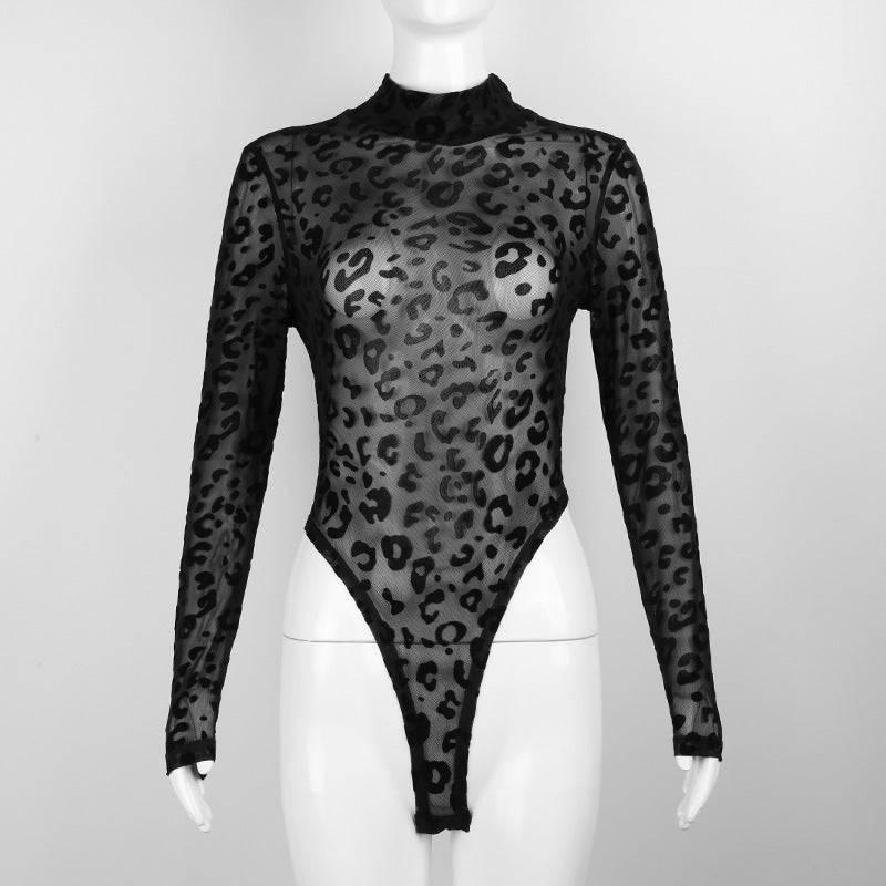 game Sexy Long Sleeve Bottoming Bodysuit3