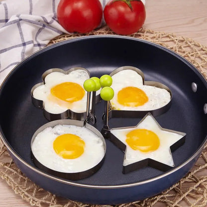 Silicon Egg Shaper Mold Great For Uniquet Egg Dishes 